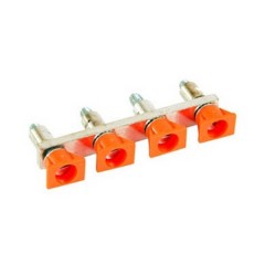 Перемычка TE-Entrelec (ABB) шаг 16мм 4 полюса 125А (для М35/16,ZS35 и т.д.) JB16-4