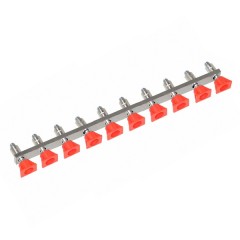 Перемычка TE-Entrelec (ABB) шаг 16мм 10 полюсов 125А (для М35/16,ZS35 и т.д.) JB16-10