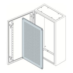 Плата монтажная перфорированная для шкафов ABB SR 1200х600мм ВхШ
