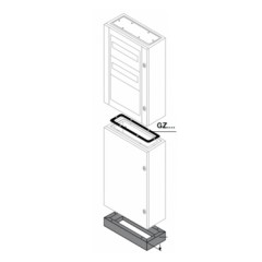 Соединитель шкафов ABB SR IP65 400x200мм ШхГ