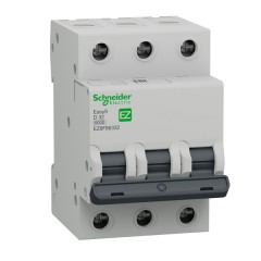 Автоматический выключатель Schneider Electric EASY 9 3П 32А D 6кА 400В (автомат)