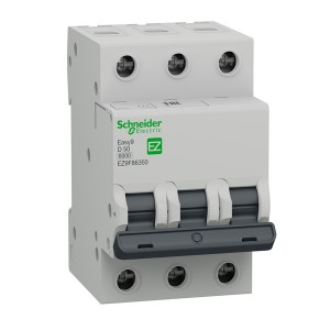 Автоматический выключатель Schneider Electric EASY 9 3П 50А D 6кА 400В (автомат)