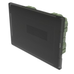 Распределительный щиток Legrand Practibox3 в нишу на 12 модулей с клеммником PE, прозрачная дверь