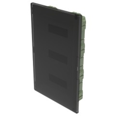 Распределительный щиток Legrand Practibox3 в нишу на 3x12м с клеммниками N+PE, прозрачная дверь