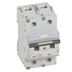 Автоматический выключатель Legrand DX3 2П C100A 10kA/16kA 3 модуля (автомат)