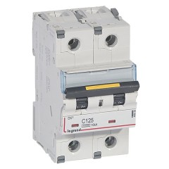 Автоматический выключатель Legrand DX3 2П C125A 10kA/16kA 3 модуля (автомат)
