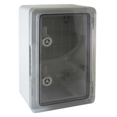 Щит ЩМП-0-2 прозрачная крышка, ABS IP65 -45С/+75С навесной с монтажной панелью, (350x250x150) TDM