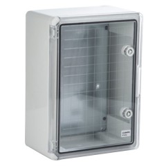 Щит ЩМП-0-6 прозрачная крышка, ABS IP65 -45С/+75С навесной с монтажной панелью, (500x400x180) TDM