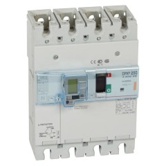 Дифференциальный автомат Legrand DPX3 250 4P 200А тип А селективный 25kA