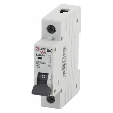 Купить Автоматический выключатель ВА47-29 1Р 25А 4,5кА характеристика В ЭРА Pro (NO-900-78) (автомат)