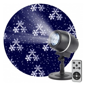Купить Проектор ЭРА ENIOP-08 LED Снежный вальс, IP44, 220V 5056396208501