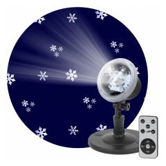 Проектор ЭРА ENIOP-09 LED Метель, IP44, 220V 5056396208525