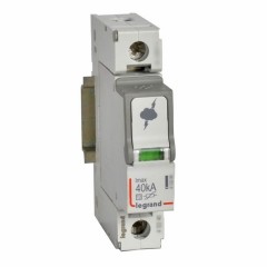 Разрядник Legrand 1-полюсный тип Т2 Imax 40 кА 440В (IT) 1 модуль