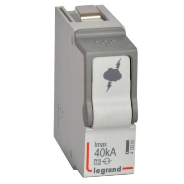 Отзывы Сменный модуль разрядника Legrand T2 40кA N-PE