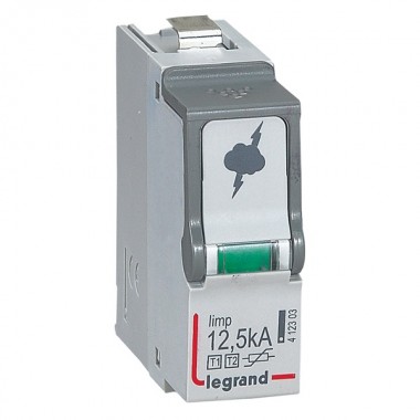 Обзор Сменный модуль разрядника Legrand Т1+T2 12,5кA