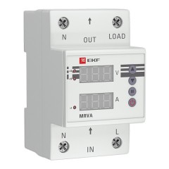 Реле напряжения и тока с дисплеем MRVA 50A 1НО 230-300В 50Гц EKF PROxima