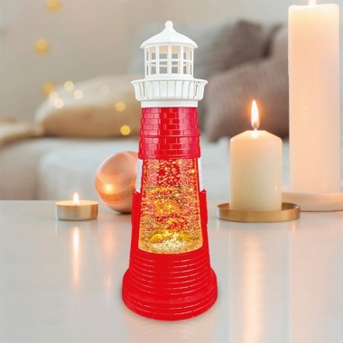 Купить Декоративный светильник «Маяк красный» с конфетти и подсветкой, USB NEON-NIGHT