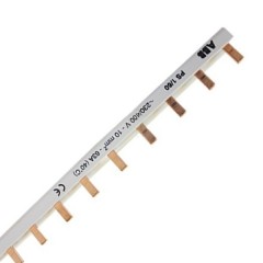 Гребенчатая шина PS1/60 1-полюсная 60 модулей 63А ABB