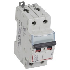 Автоматический выключатель Legrand DX3-E C63 2П 6000/6kA (автомат)