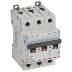 Автоматический выключатель Legrand DX3-E C6 3П 6000/6kA (автомат)
