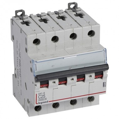 Отзывы Автоматический выключатель Legrand DX3-E C25 4П 6000/6kA (автомат)