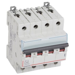 Автоматический выключатель Legrand DX3-E C40 4П 6000/6kA (автомат)