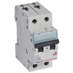 Автоматический выключатель Legrand TX3 C32A 2П 6kA (автомат)