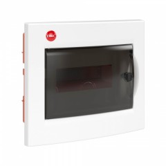 Щиток встраиваемый DKC с прозрачной дверцей 8м IP41 белый