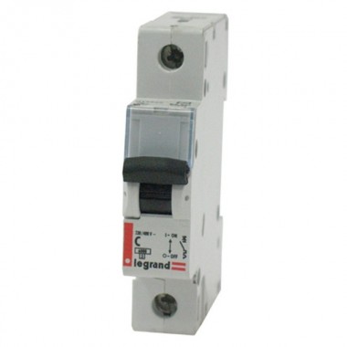 Купить Автоматический выключатель Legrand DX 1-полюсный 50A -1М(тип С) (автомат)
