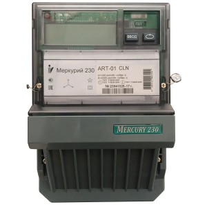Электросчетчик Меркурий-230 ART-03СLN 5-7,5А 220/380В многотарифный транс. включения ЖКИ CAN PLC-I