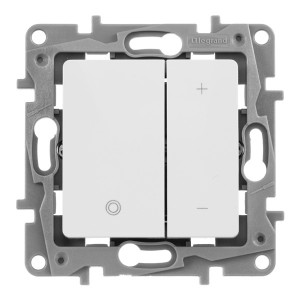 Отзывы Светорегулятор нажимной Legrand Etika 400W, белый