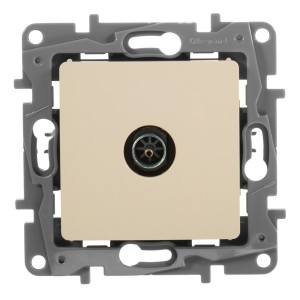 Отзывы Розетка телевизионная Legrand Etika TV простая 2дБ, 0-2400мГц, слоновая кость