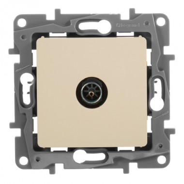 Отзывы Розетка телевизионная Legrand Etika TV простая 2дБ, 0-2400мГц, слоновая кость