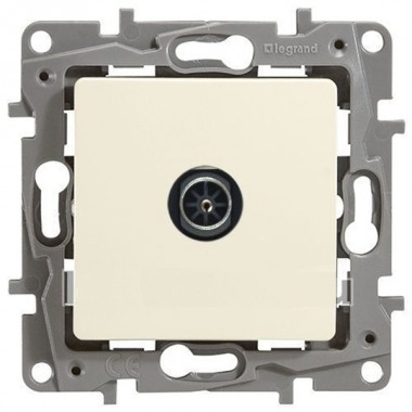 Отзывы Розетка телевизионная Legrand Etika TV оконечная 15дБ, 5-862мГц, слоновая кость