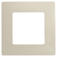Рамка Legrand Etika 1 пост, слоновая кость