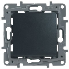 Кнопка Legrand Etika 6А, антрацит