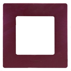 Рамка Legrand Etika 1 пост, сливовый
