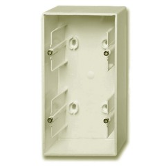 Коробка для накладного монтажа 2 поста ABB Basic 55 цвет шампань (1702-93)