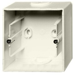 Коробка для накладного монтажа 1 пост ABB Basic 55 слоновая кость (1701-92) (бежевый)