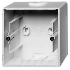 Коробка для накладного монтажа 1 пост ABB Basic 55 цвет белый шале (1701-96)