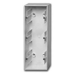 Коробка для накладного монтажа 3 поста ABB Basic 55 цвет белый шале (1703-96)