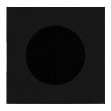 Отзывы Накладка для громкоговорителя 8223 U ABB Basic 55 цвет черный (8253-95)