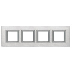 Рамка 4-ая горизонтальный монтаж Axolute Bticino Хром