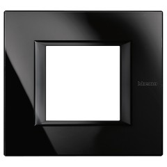 Рамка 1-ая горизонтальный монтаж Axolute Bticino Nighter стекло