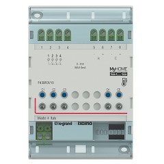 Активатор с 3 реле и 2 выходами 0-10V Bticino My Home DIN