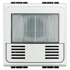 Комбинированный датчик движения (ИК+ультразвук) Bticino LivingLight белый