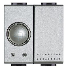 Активирующее устройство для системы энергоконтроля 1 реле 2м NC Bticino My Home LivingLight алюминий