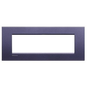 Обзор LivingLight Рамка прямоугольная, 7 модулей, цвет Синий шелк