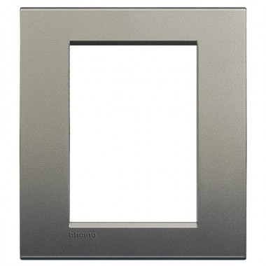 Обзор LivingLight Рамка прямоугольная, 3+3 модуля, цвет Серый шелк