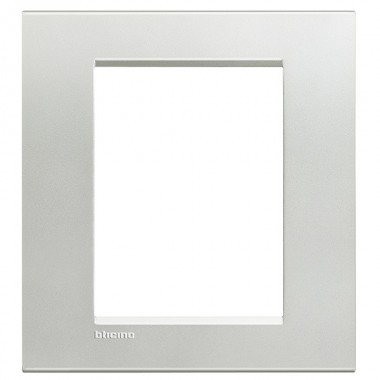 Обзор LivingLight Рамка прямоугольная, 3+3 модуля, цвет Серебро
